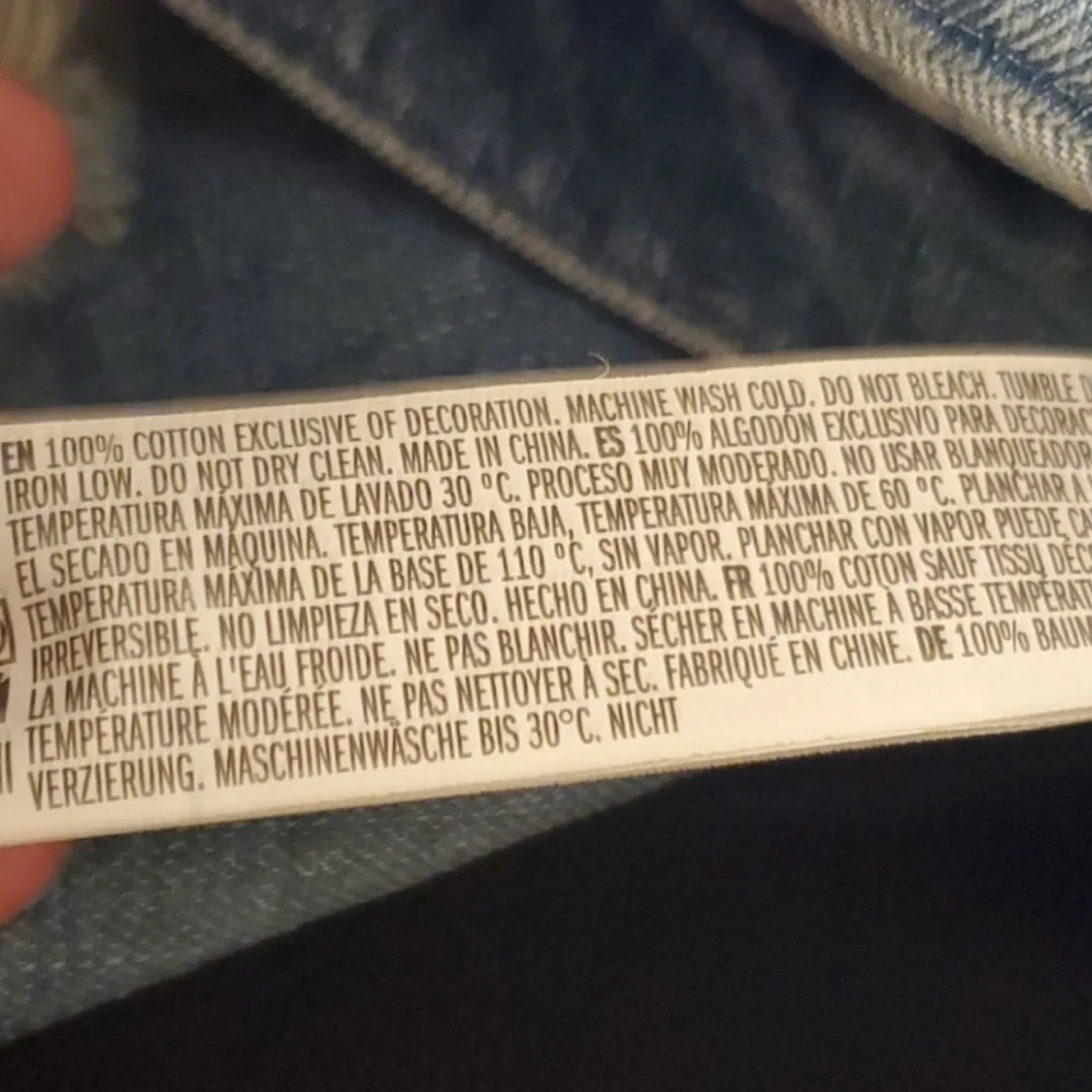 Rare Guns N Roses distressed jean jacket XXL - Picture 6 of 6